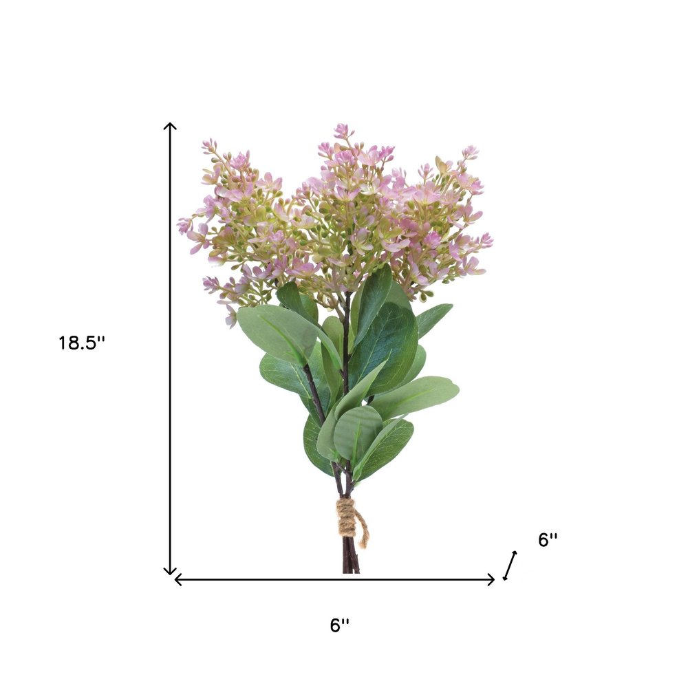 Set of Two 6" Green Artificial