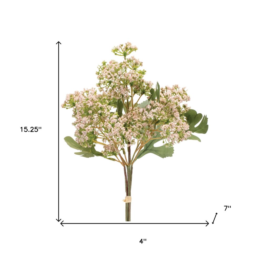 Set of Two 4" Green Artificial