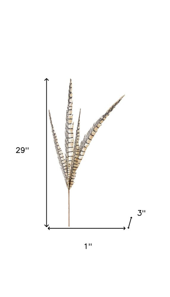 12 1" Brown Artificial