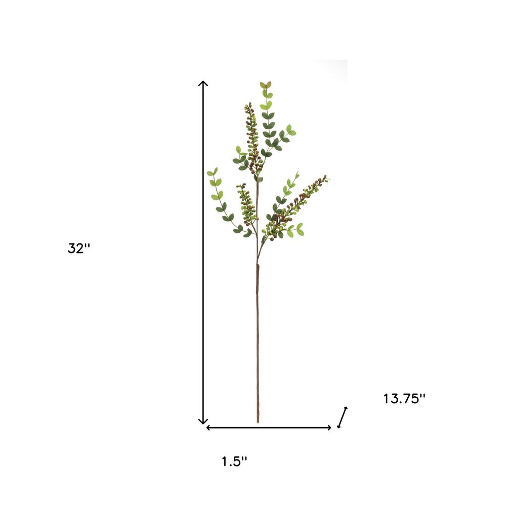 Set of Six 2" Red Artificial