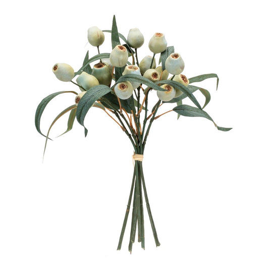 Set of Two 4" Green Artificial