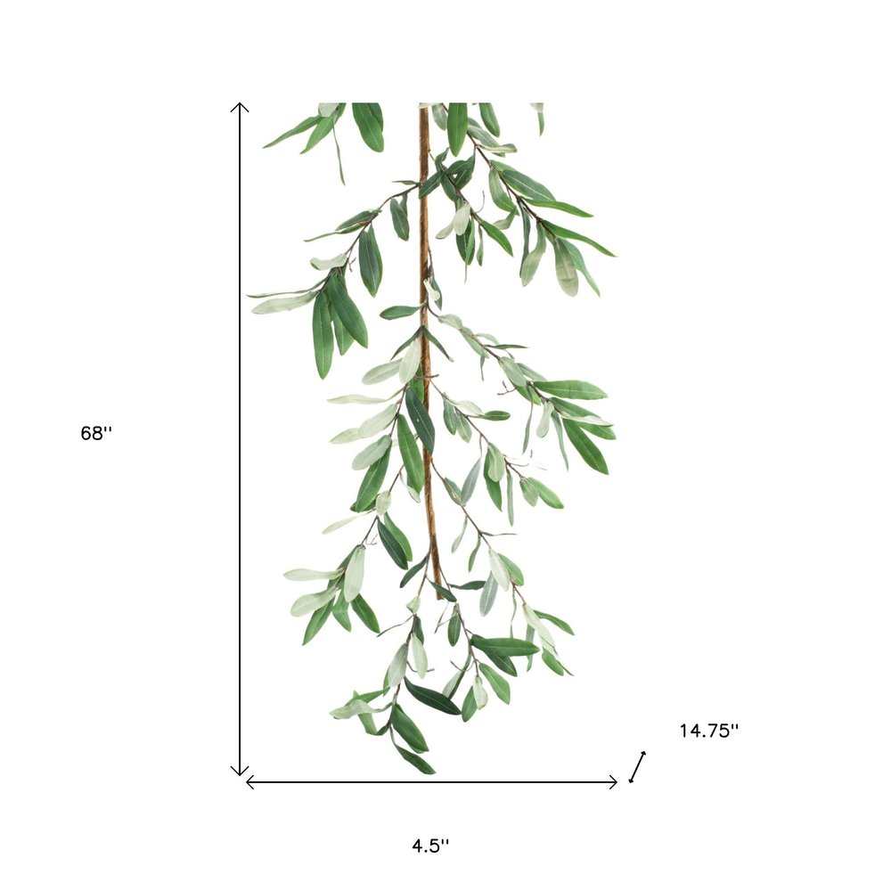 5" Green Artificial Olive