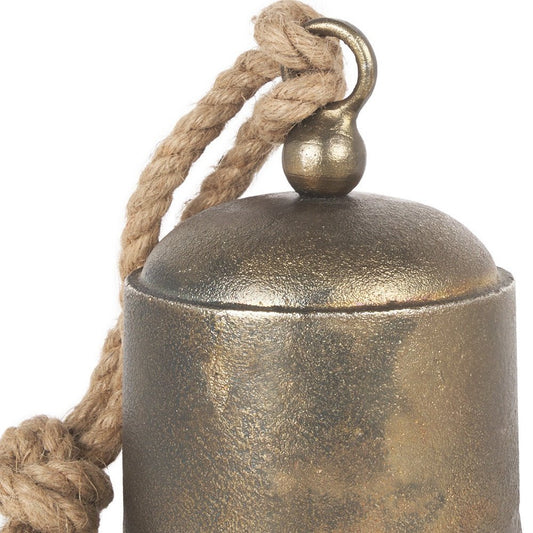 7" Gold Metal Decorative Wall Sculpture