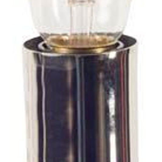 18" Silver Candlestick Lamp Base