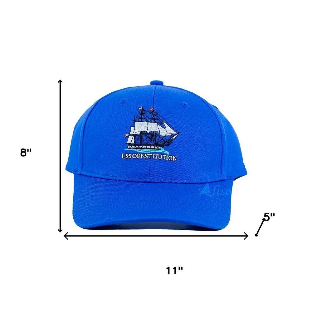 5" Unfinished Fabric Hand Painted Model Boat