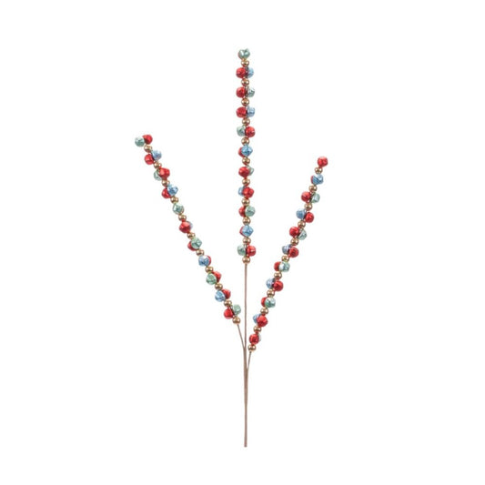 Set of Six 33" Red Artificial