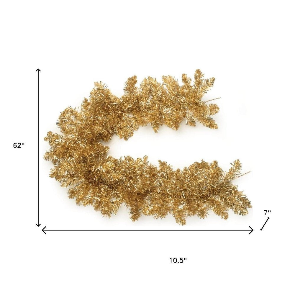 11" Gold Artificial Pine