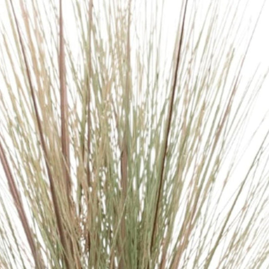 Set of Two 15" Green And Brown Artificial Foliage