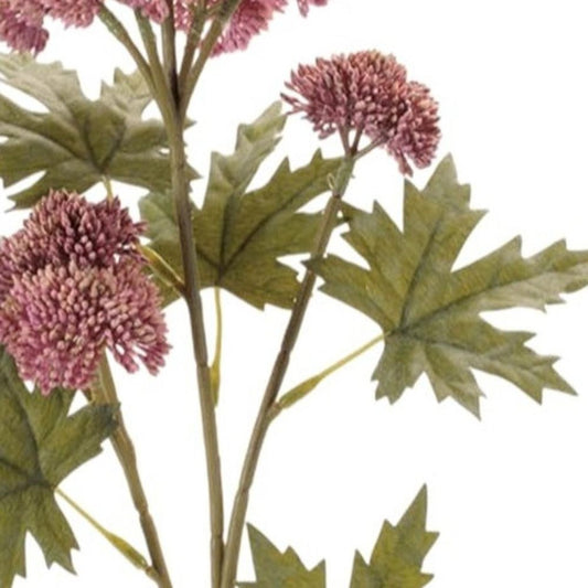 Set of Six 28" Dusty Rose And Olive Green Artificial Succulent