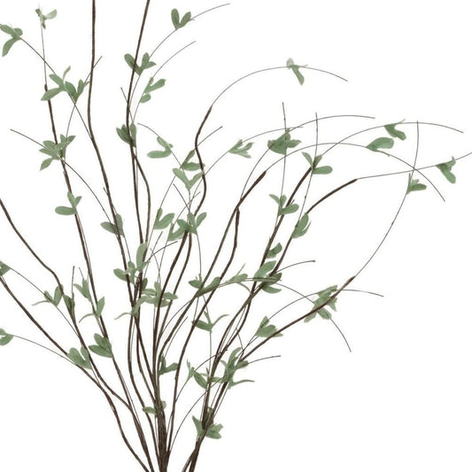 Set of Four 46" Green And Brown Artificial Foliage