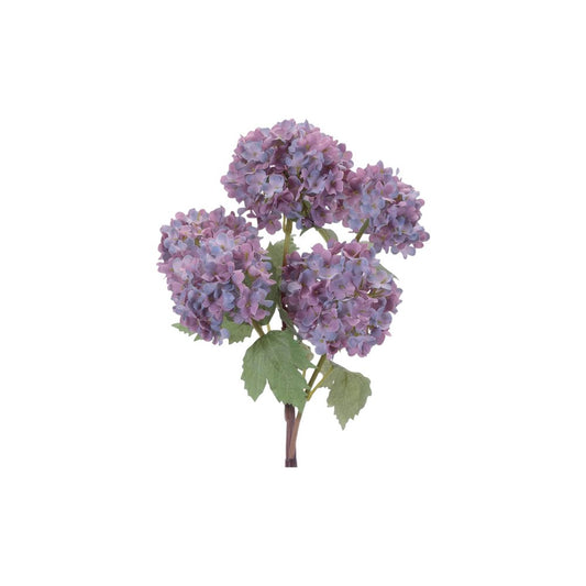 Set of Two 12" Purple Green And Brown Artificial