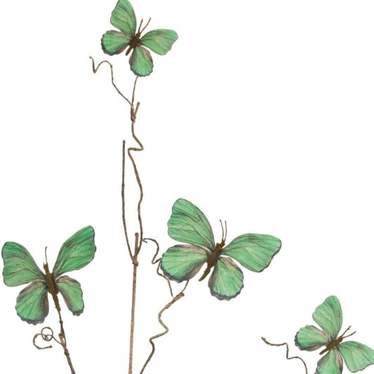 Set of Four 29" Green Artificial