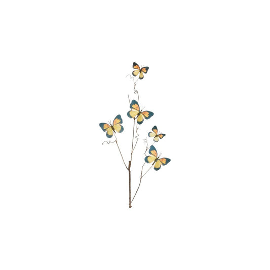 Set of Four 28" Yellow Artificial