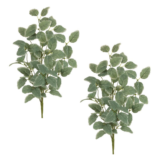 Set of Two 27" Green Artificial Foliage