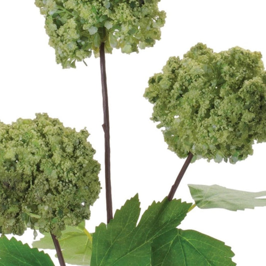 Set of Six 30" Green And Brown Artificial Flowering