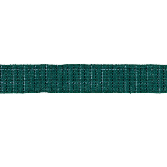 Tattersall Plaid Wired Ribbon 2.5" x 5 Yds. Shatterproof Ribbon