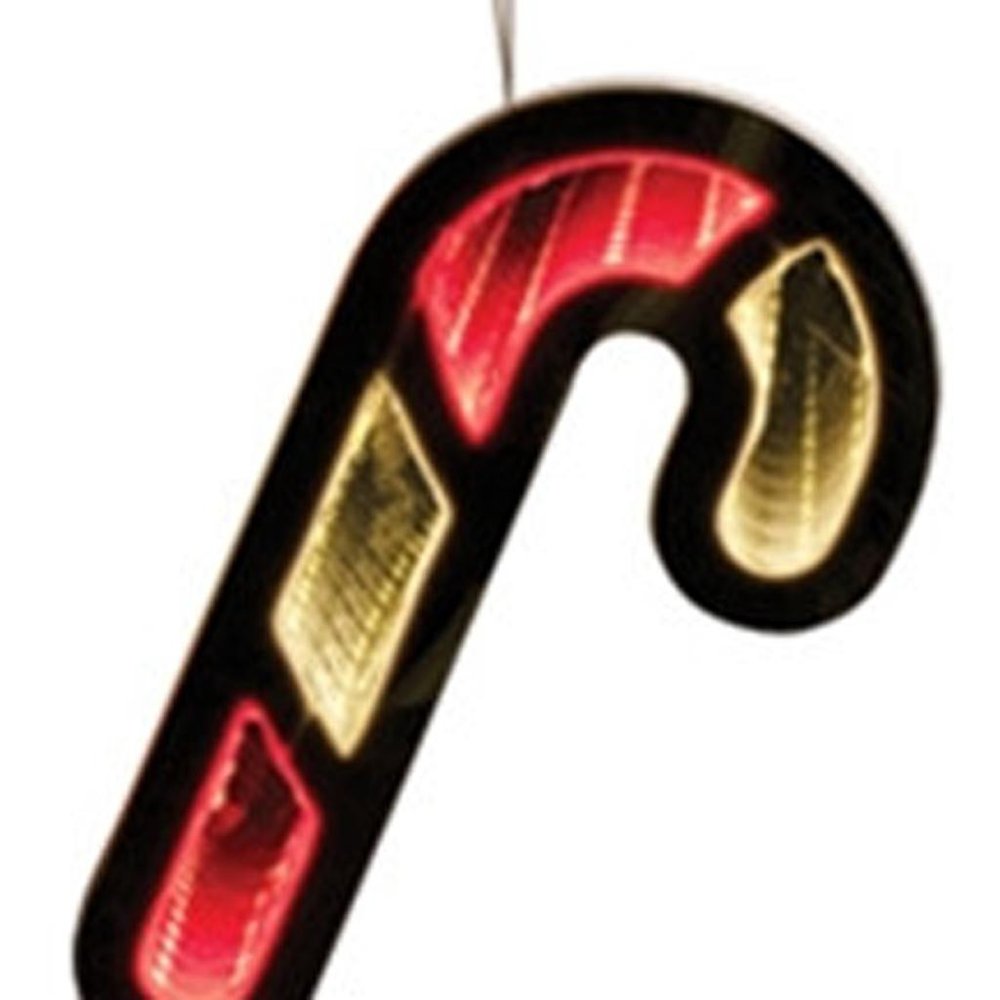 7" Red And White Acrylic Christmas Tabletop Sign with LED