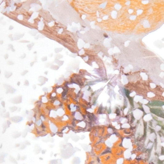 5" Beige Resin Bird Tabletop Sculpture