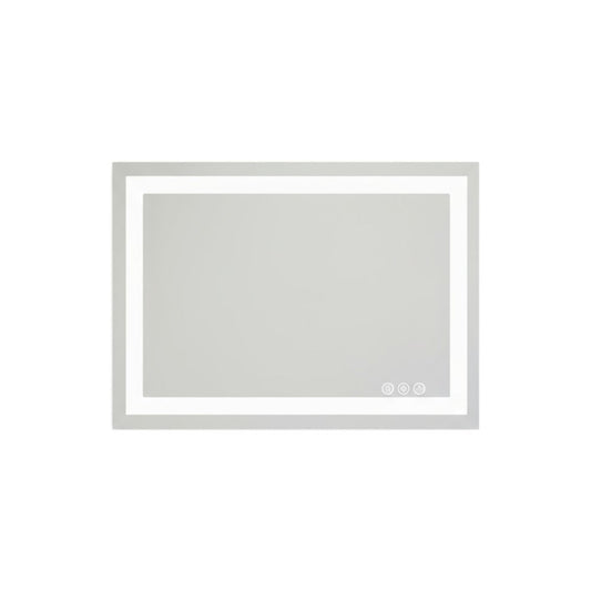 20" Clear Lighted Frameless Bathroom Vanity Mirror