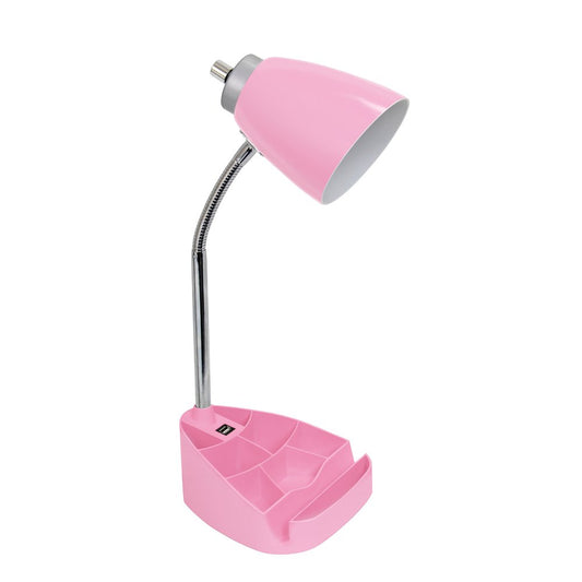 19" Pink USB Table Lamp