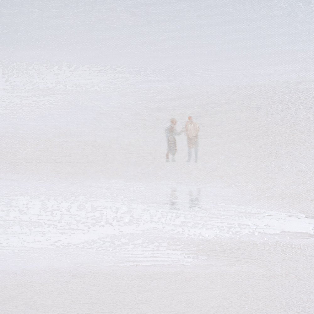 Prelude Hand Painted Brown Floater Frame Wall Art