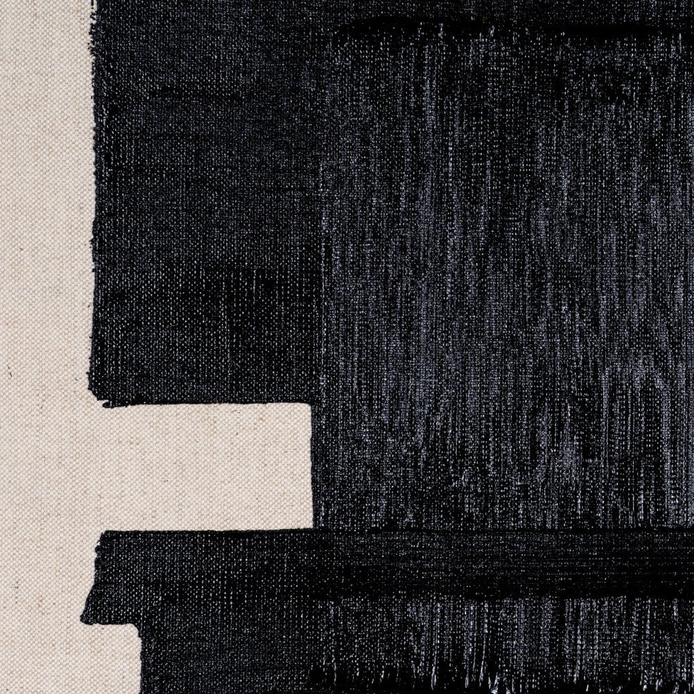 Fortissimo Hand Painted Brown Floater Frame Wall Art