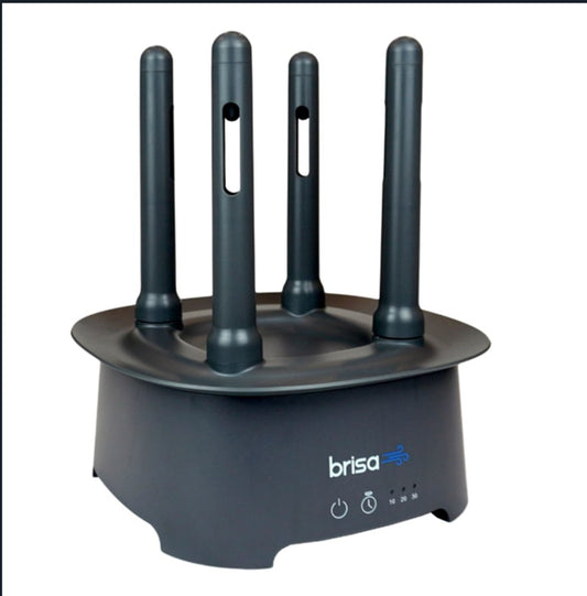 9" Brisa Gray Powered Drying Rack