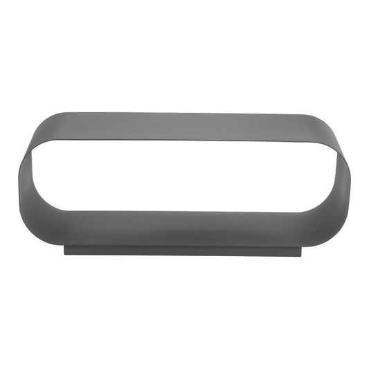 39" Charcoal Aluminum Outdoor Coffee Table