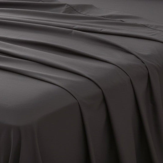 Charcoal Cotton Queen Pillowcases