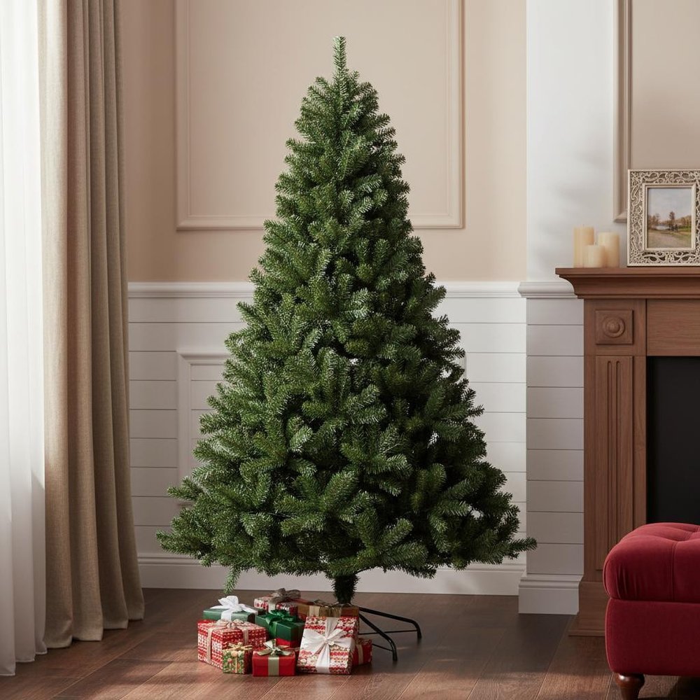 8' Full Spruce Christmas Tree