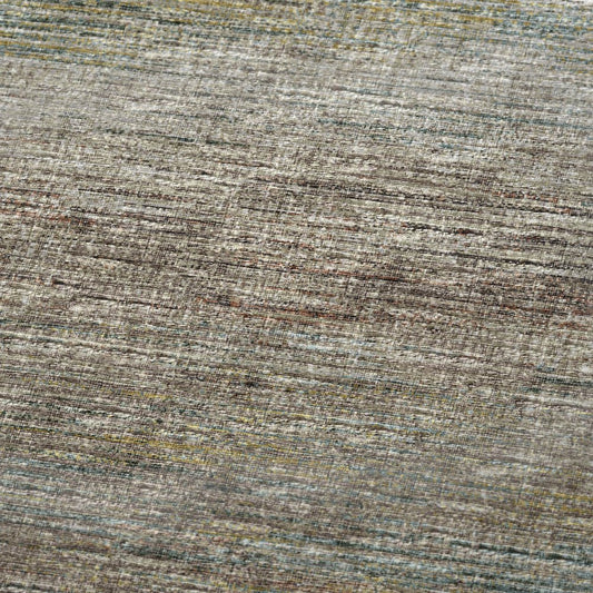 50" X 70" Beige Brown And Yellow Abstract Polyester Woven Plush Throw Blanket