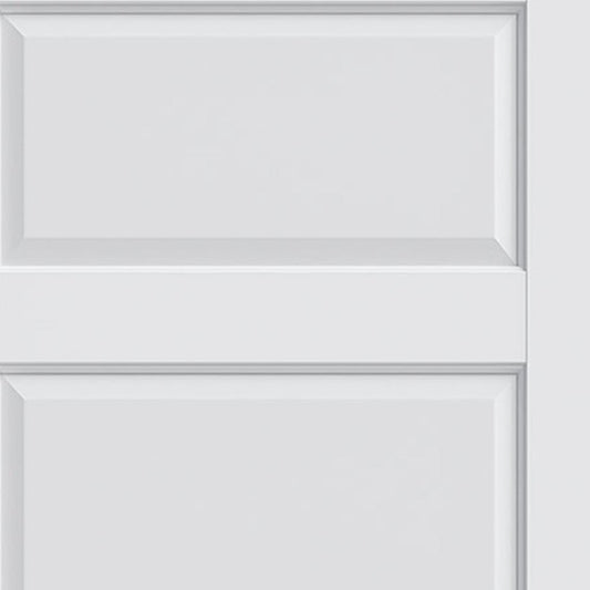 80" White Wood Slab Door