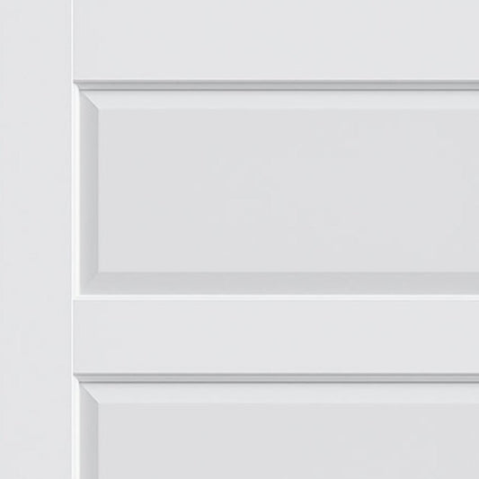 80" White Wood Slab Door