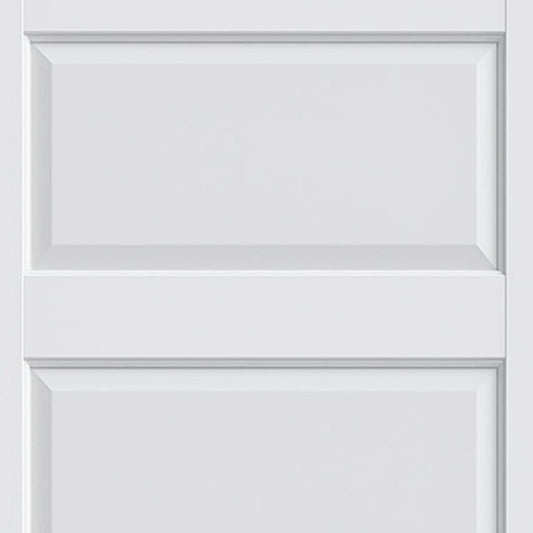 80" White Wood Slab Door