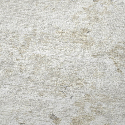 50" X 70" Ivory And Beige Abstract Microfiber Plush Throw Blanket