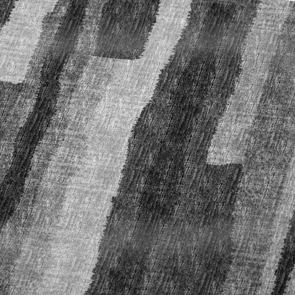 50" X 70" Charcoal And Gray Abstract Polyester Woven Plush Throw Blanket