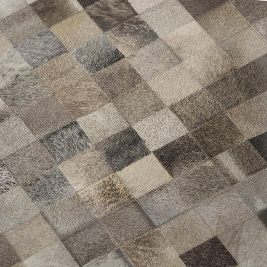 50" X 70" Gray Beige And Black Geometric Microfiber Plush Throw Blanket