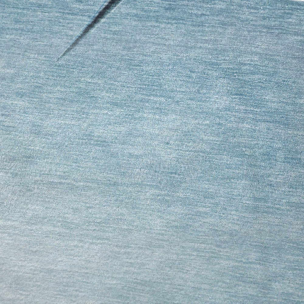 50" X 70" Blue Emerald And Ivory Animal Print Polyester Woven Plush Throw Blanket