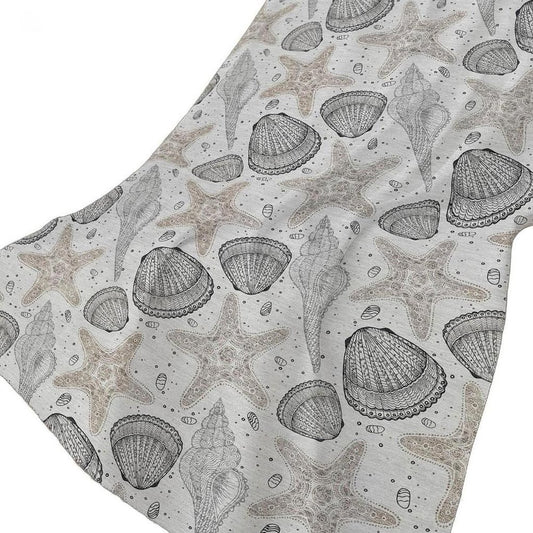 50" X 70" Gray Beige And Ivory Animal Print Polyester Woven Plush Throw Blanket