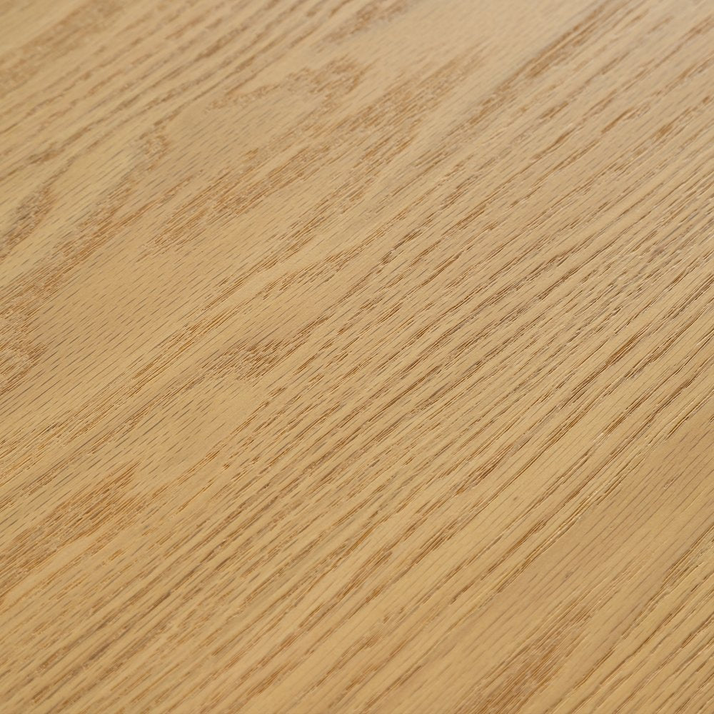 66" Natural Solid Wood Double Pedestal Base Dining Table