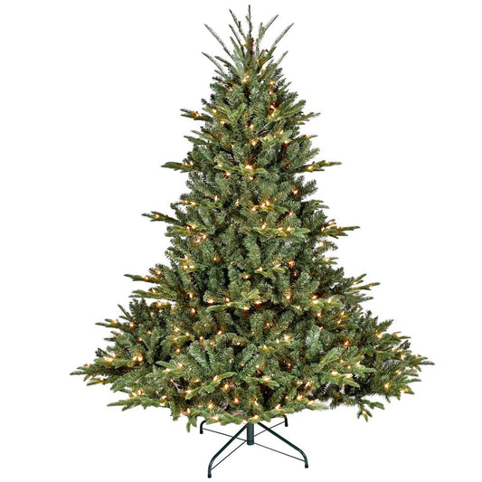 5' Pre Lit Full Pine Christmas Tree