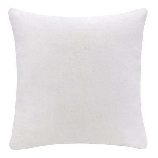 20" Ivory Cotton Throw Pillow Cover