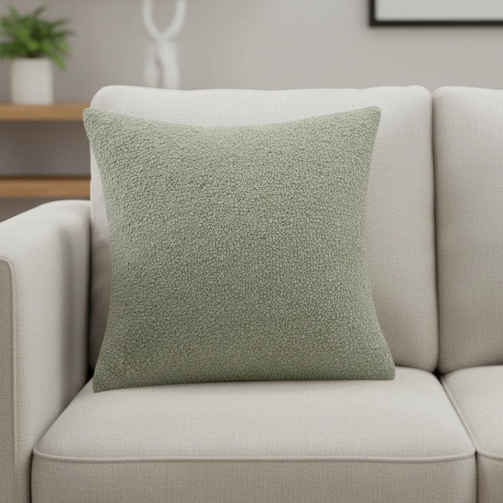 24" Green Throw Pillow Cover
