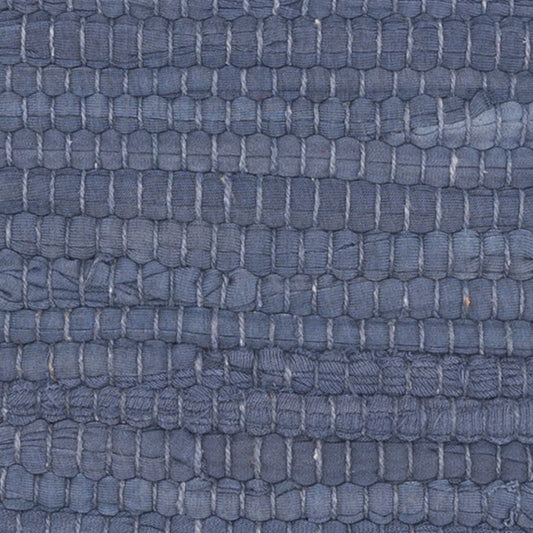 20" Blue And Tan Beach Cotton Blend Throw Pillow Cover