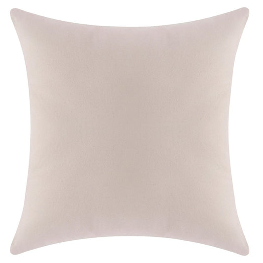 18" Orange And White Geometric Cotton Throw Pillow Cover