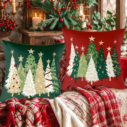 30*50/45x45cm Xmas Pillow Cases Throw Pillow Cover Home Decor Christmas Pillowcase Decorative Red Home Textile Pillowslip