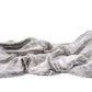 Gray Faux Fur Ombre Plush Throw