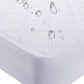 9" Waterproof Bamboo Terry Crib Mattress Pad Liner Mattress Cover Only.