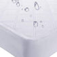 9" Waterproof Bamboo Terry Crib Mattress Pad Liner Mattress Cover Only.