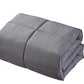 Dark Gray Queen Polyester Thread Count Down Alternative Comforter